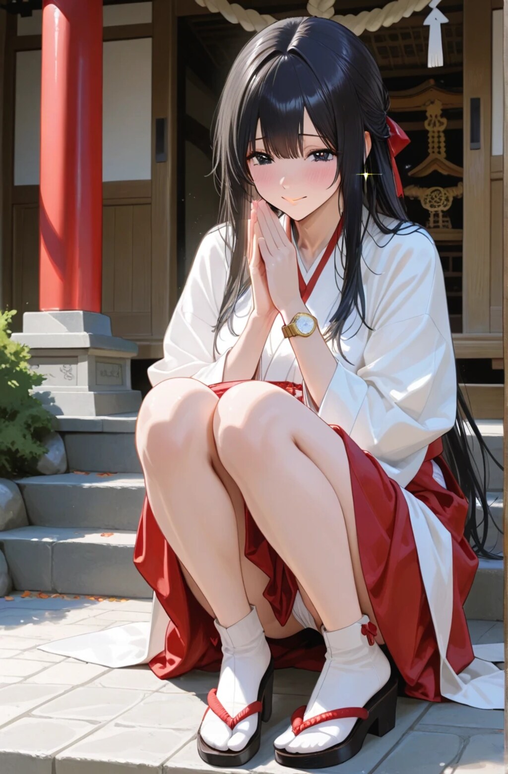 巫女★今日のお祈り。