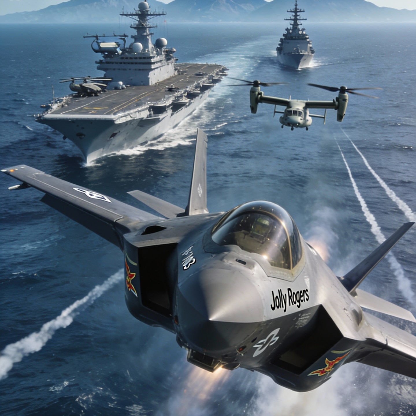 JMD(Izumo) in Japan sea | の人気AIイラスト・グラビア