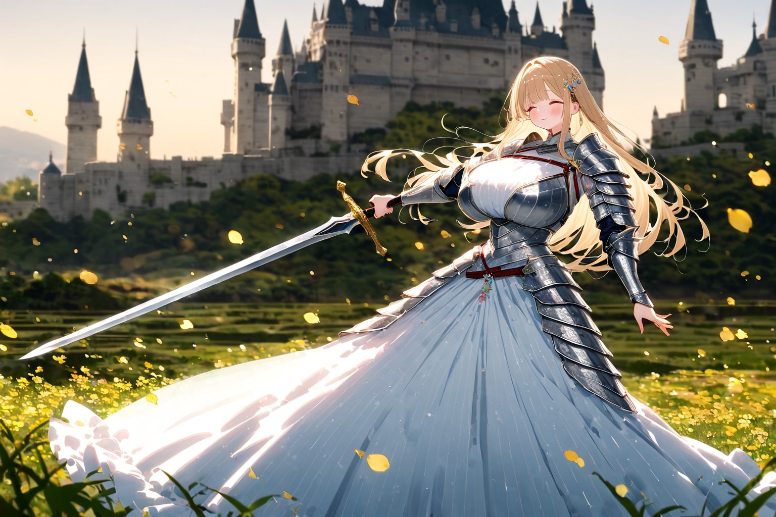 剣と鎧とプリンセスと | の人気AIイラスト・グラビア