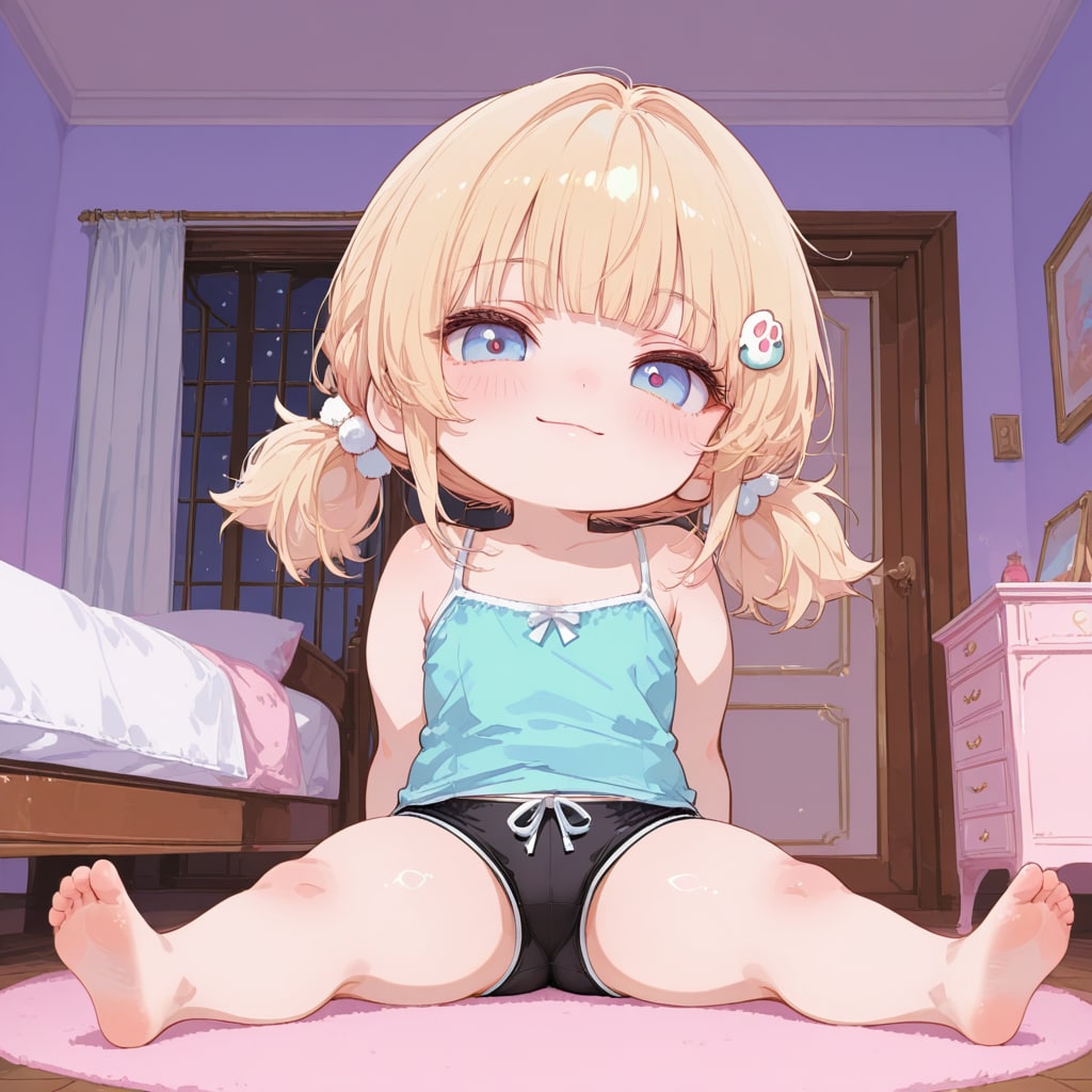 部屋でのんびり～