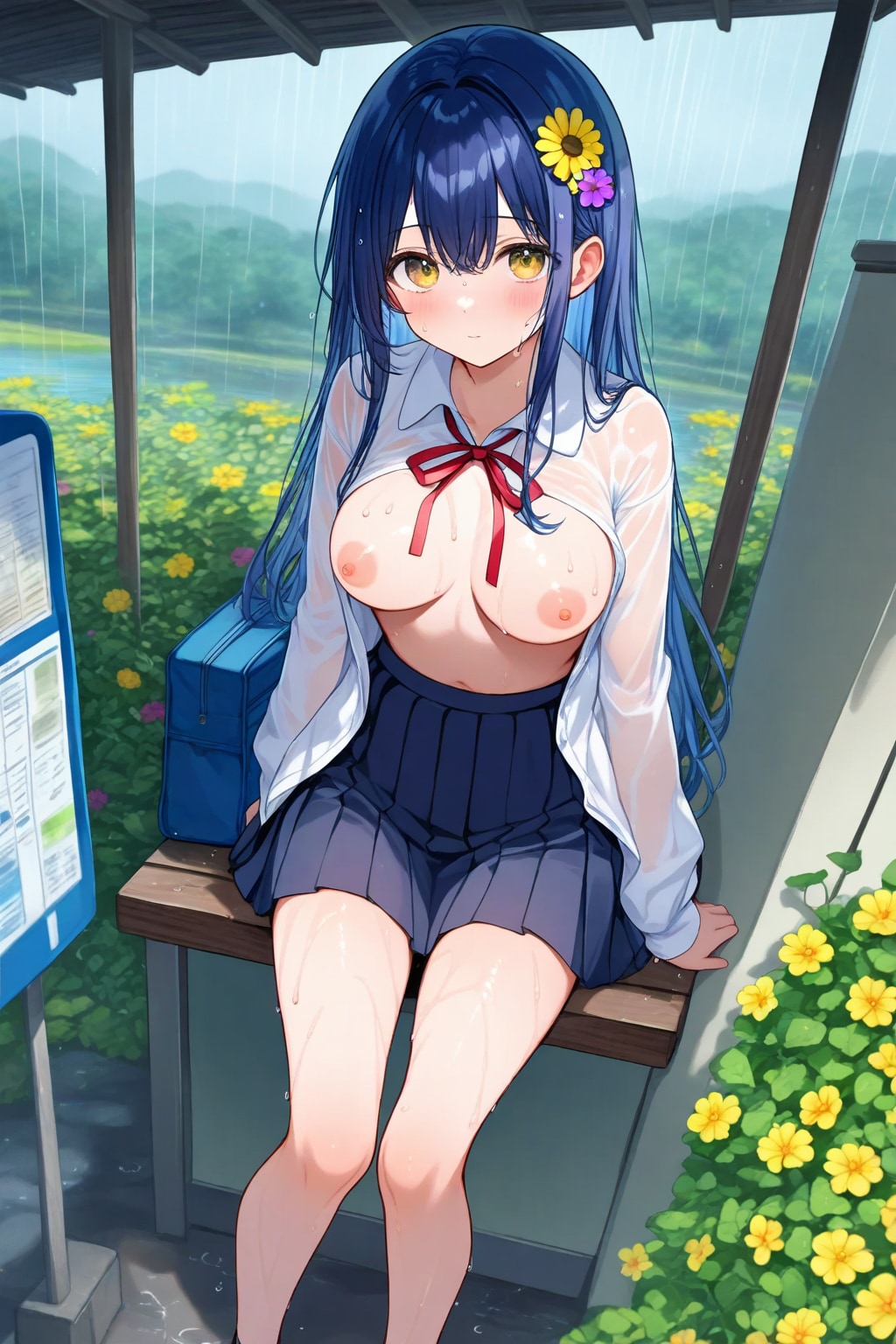 バスが来るまでこうしてよ