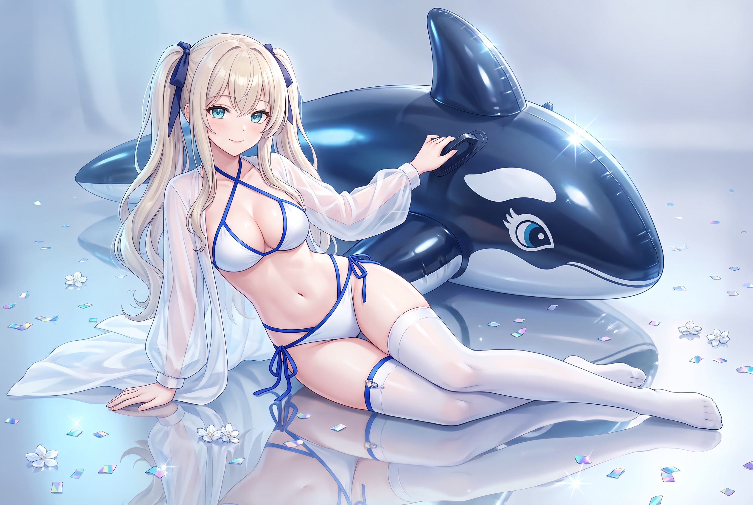 水鏡の白鯨