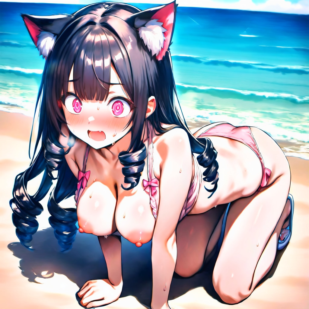 ハプニング【水着からはみ出しちゃった】