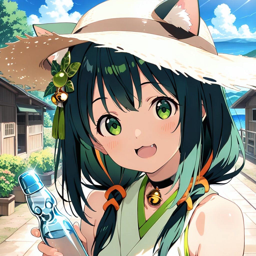 ラムネ飲むかにゃ（１）HARPY