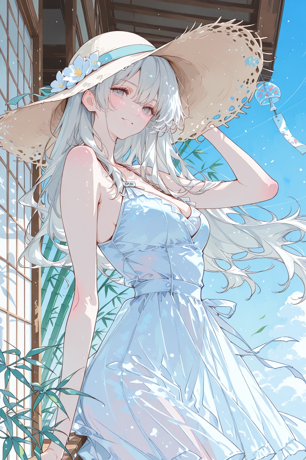 風が鳴るたび、夏が笑う