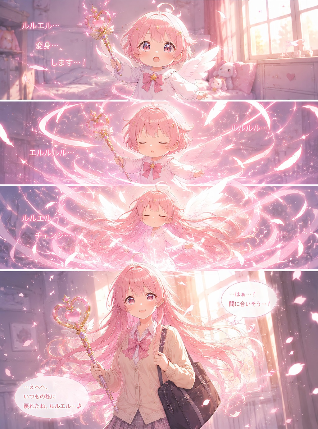 天使ルルエルの日常