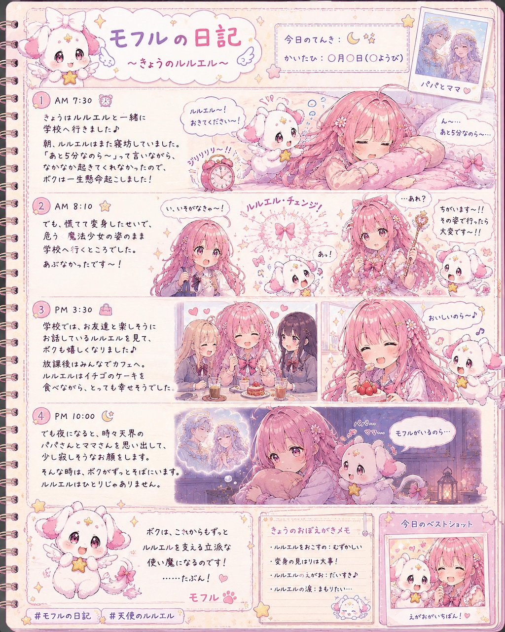 天使ルルエルの日常
