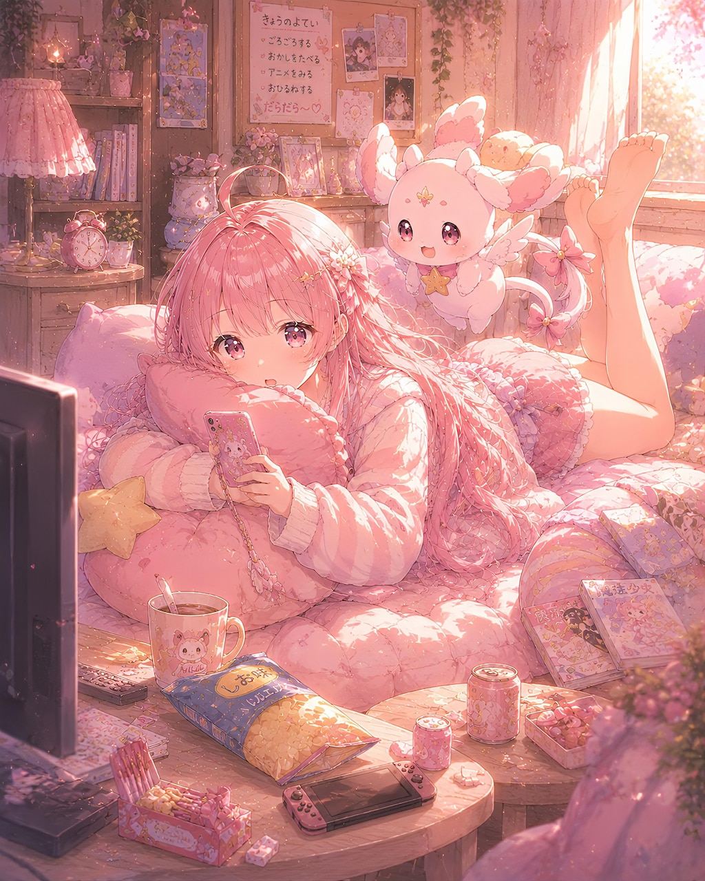 天使ルルエルの日常