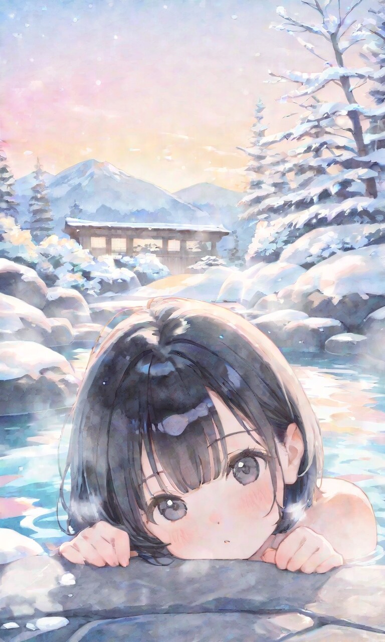 露天風呂よん