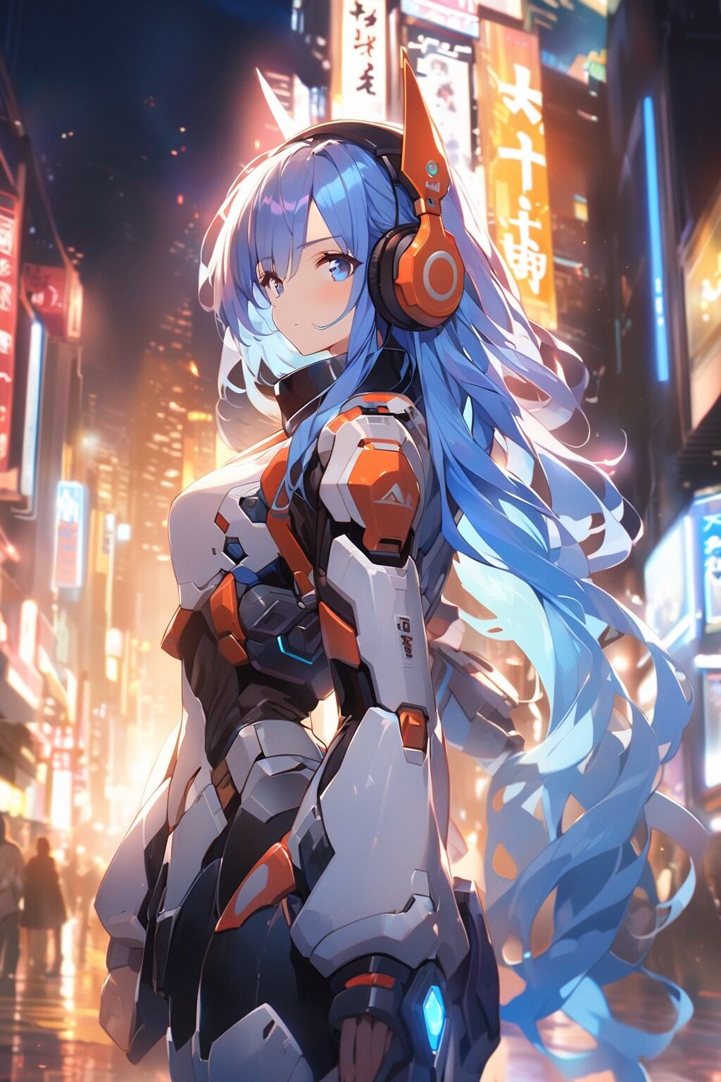 メカ娘との別れ | の人気AIイラスト・グラビア