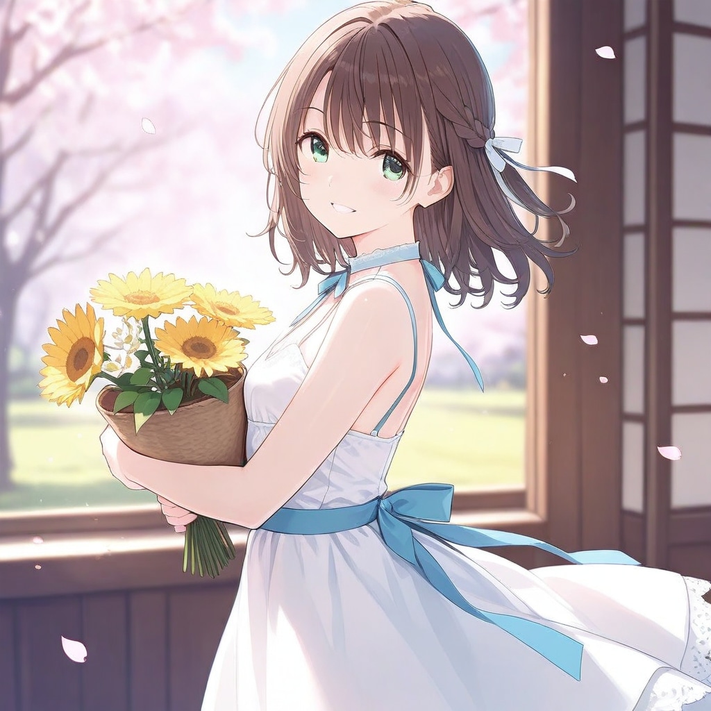 愛の花を