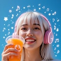 元気いっぱいのポップアートポートレート 3枚目