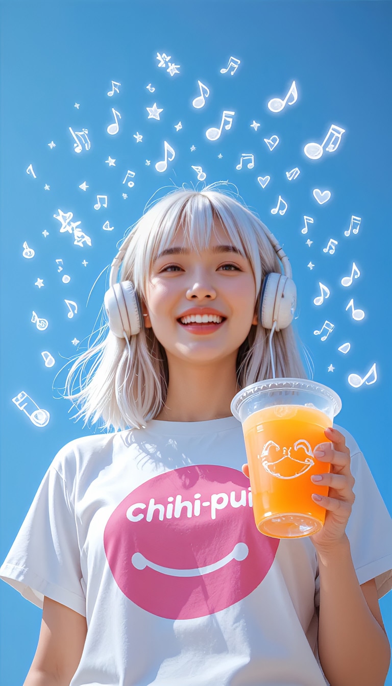 元気いっぱいのポップアートポートレート
