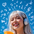 元気いっぱいのポップアートポートレート 6枚目