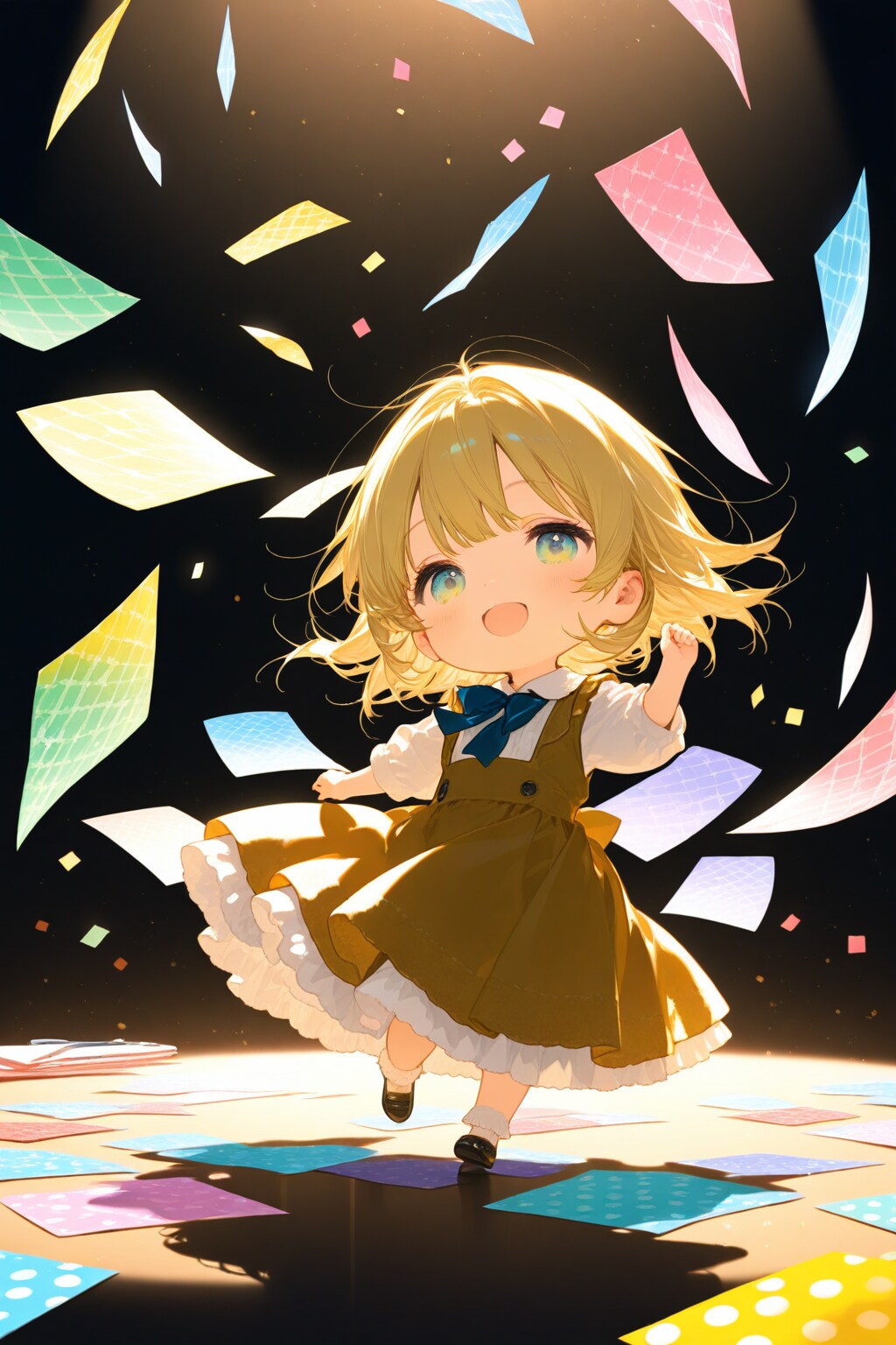 紙の上で踊る人々 | の人気AIイラスト・グラビア