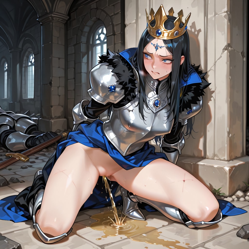 敗北女王 おもらし
