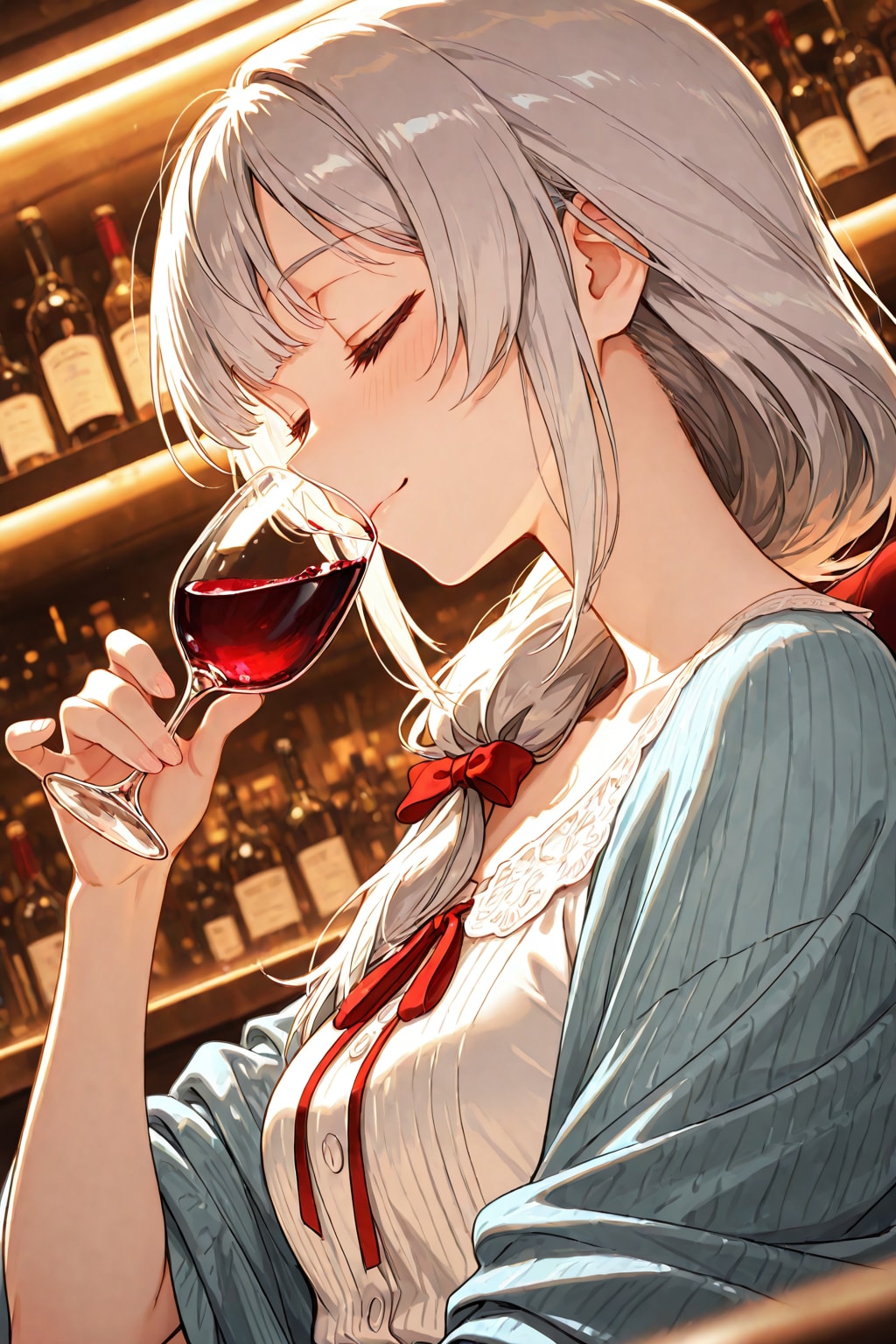 ワインを嗜む同期