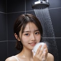朝のシャワー 2枚目