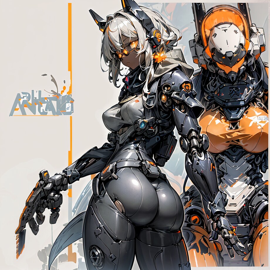 Girl and Robot1152