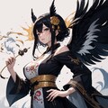 黒鵜の乙女 2枚目