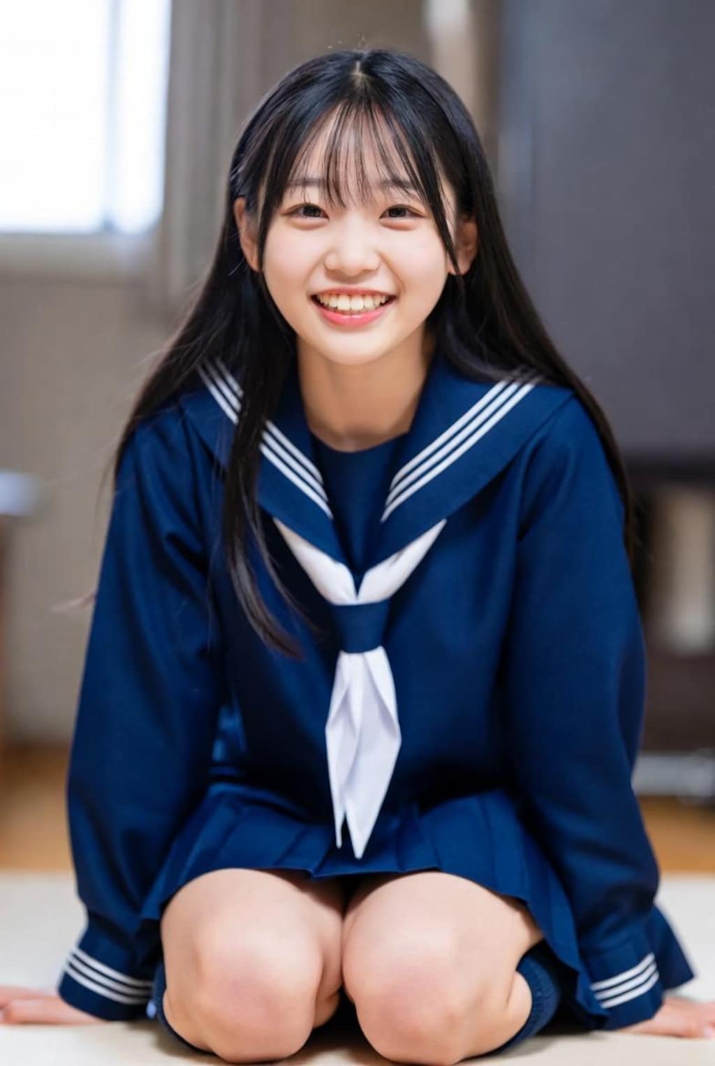 セーラー服と正座