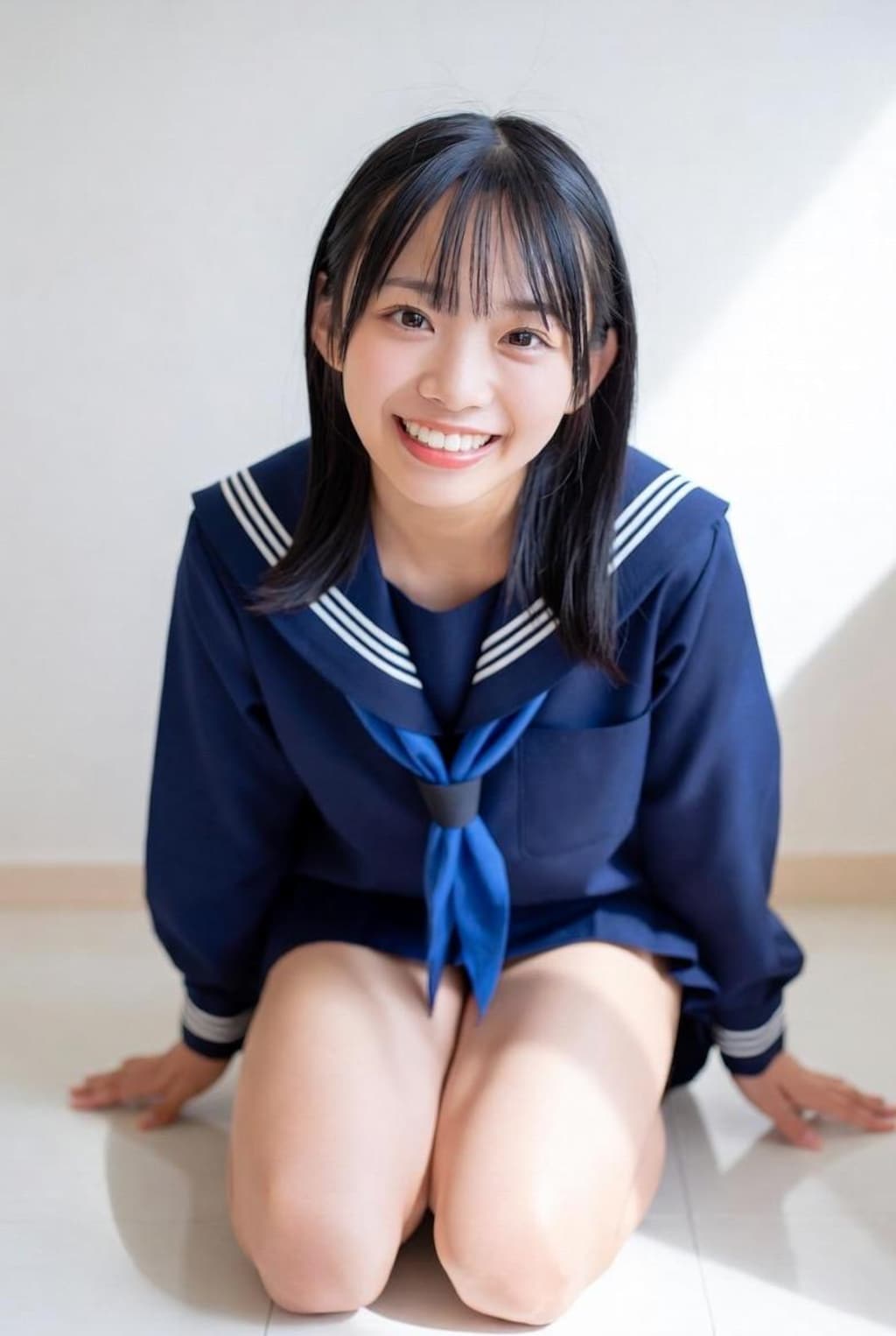 セーラー服と正座