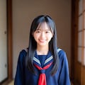 セーラー服と正座 7枚目