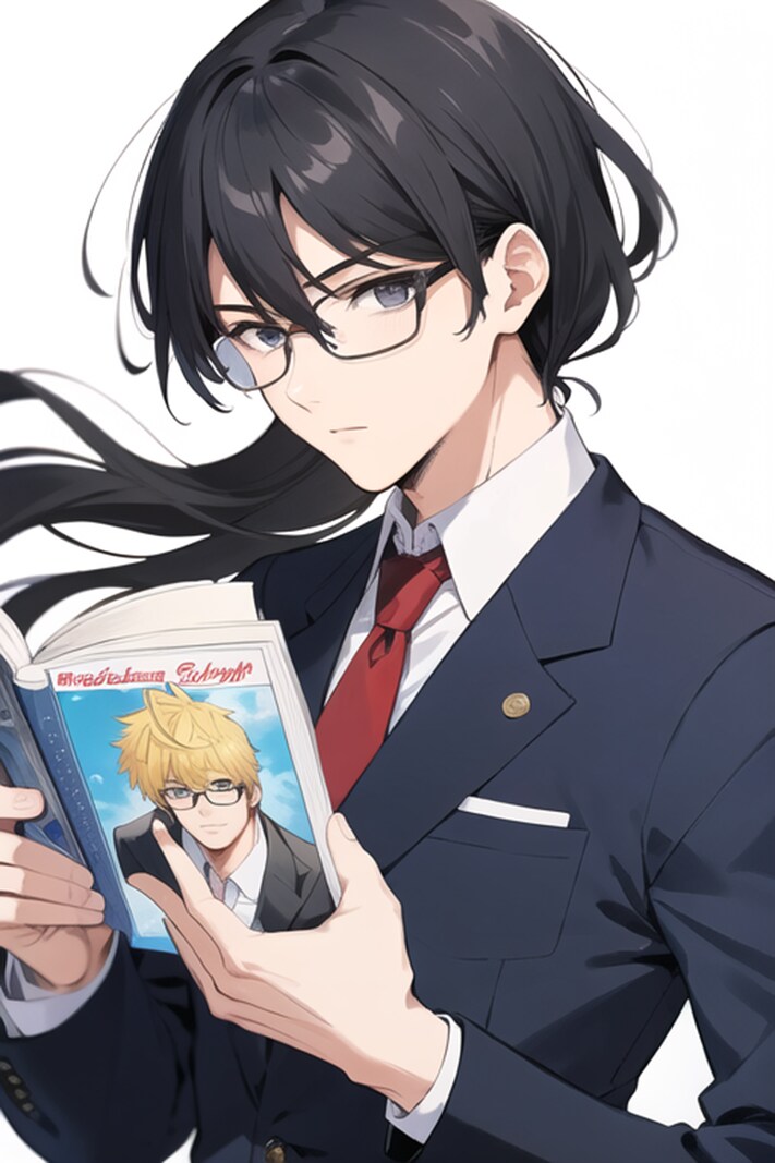 眼鏡学生