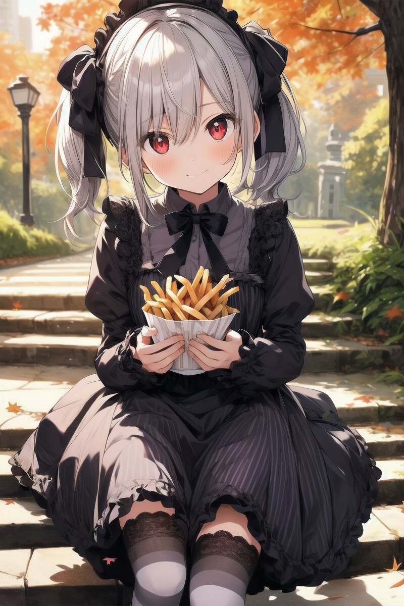 ポテトどうぞ