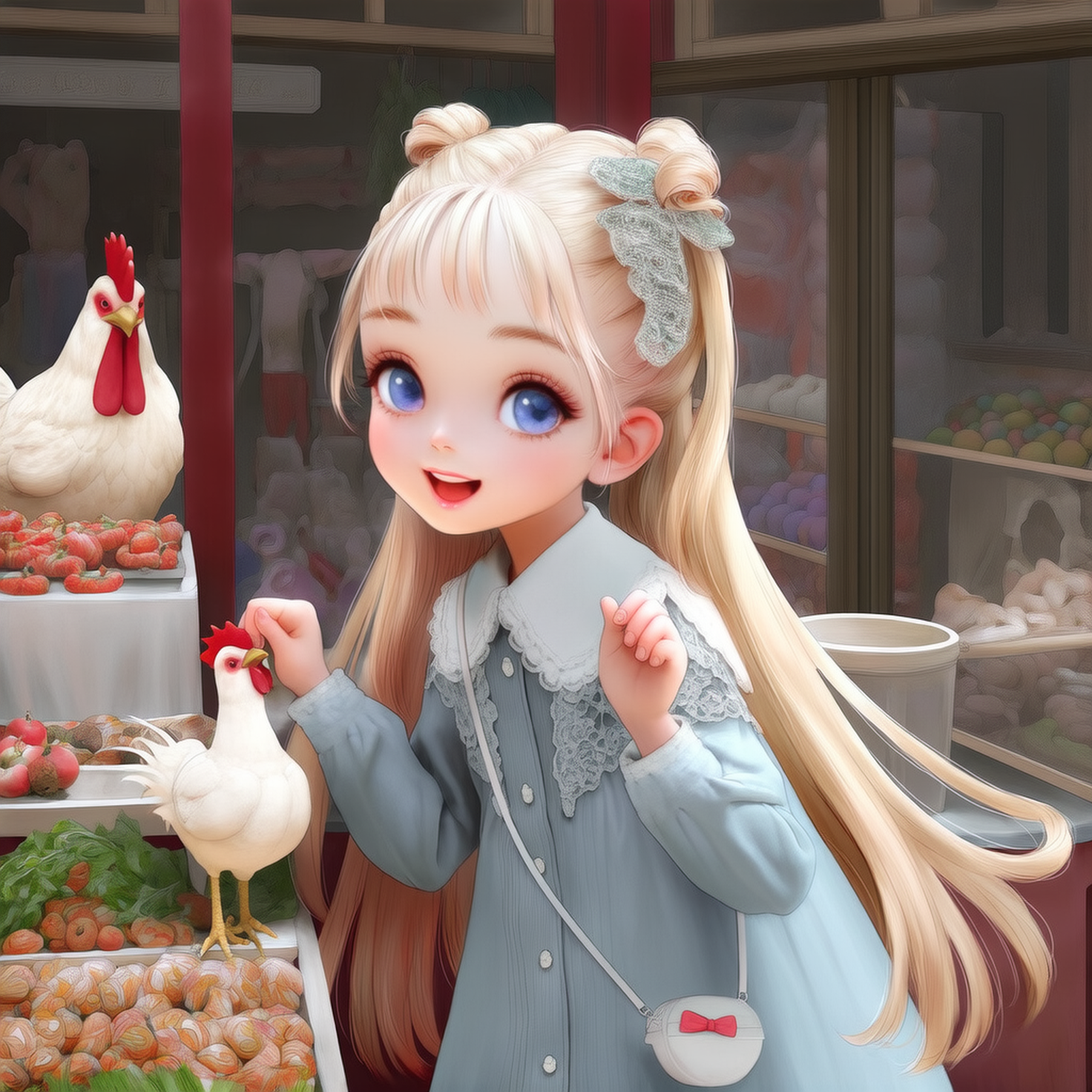 お使い少女 | の人気AIイラスト・グラビア