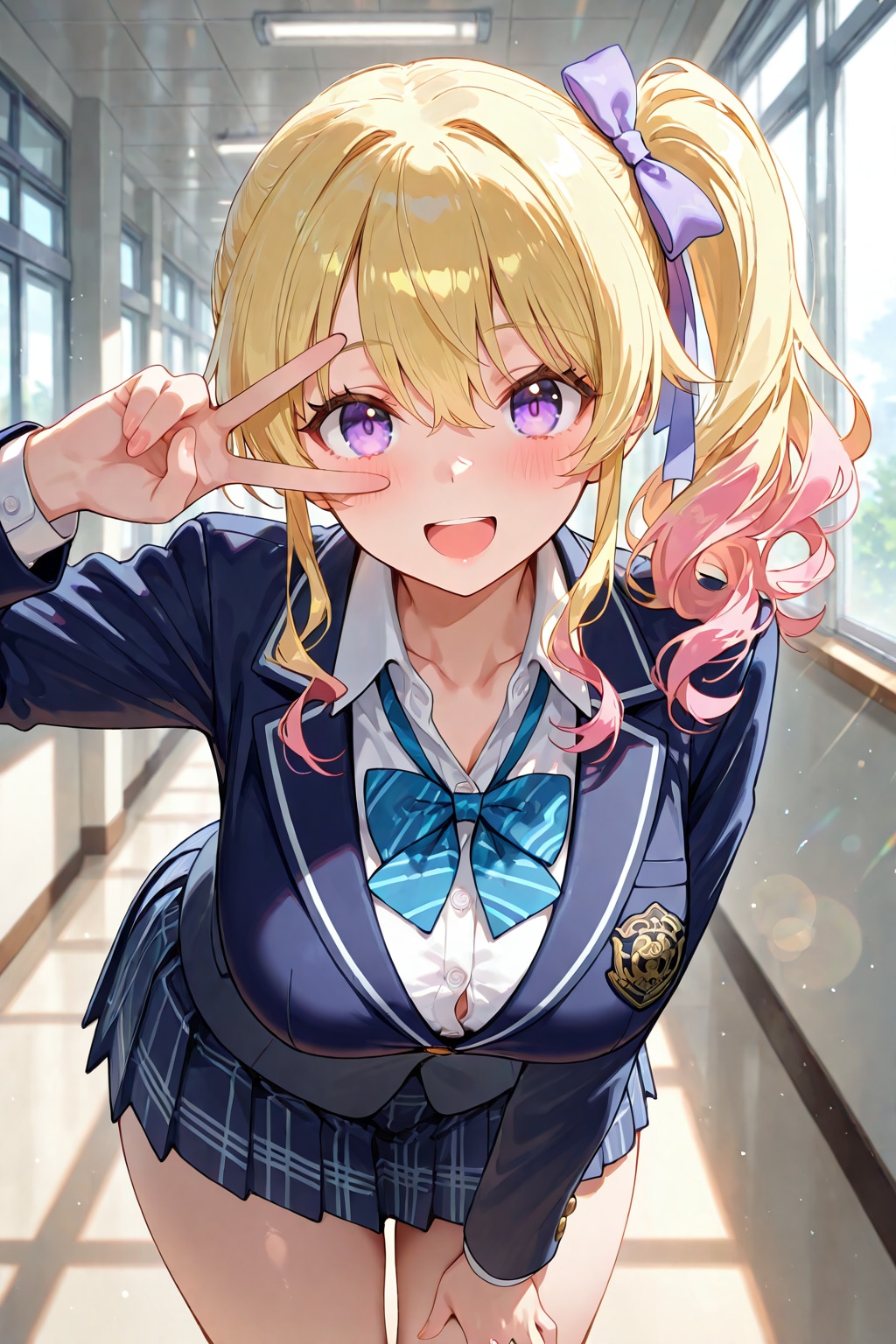 元気なサイドポニーテールちゃん | の人気AIイラスト・グラビア