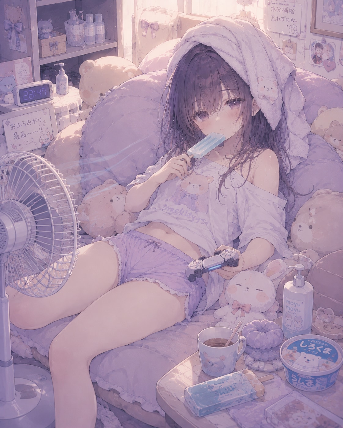 あちー