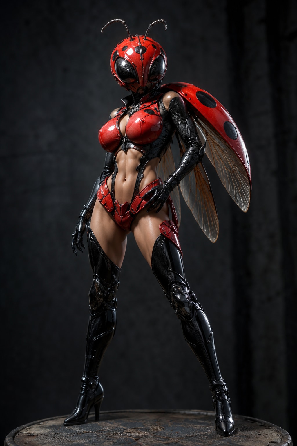 ナナホシテントウ女