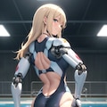 近未来のパラ・スイマー 9枚目