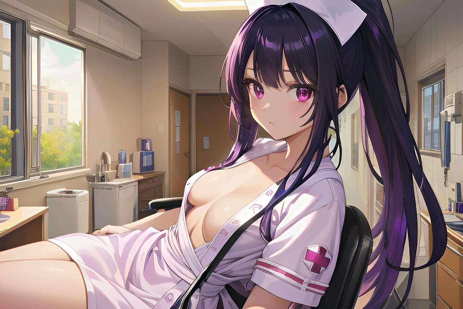 どこを見てるんですか？