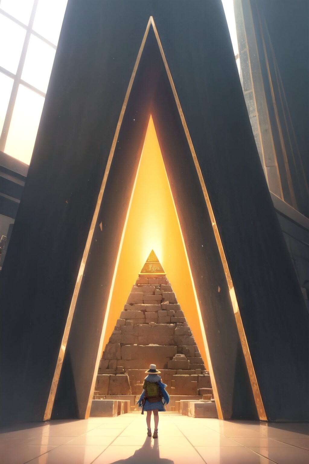 ピラミッドの謎 | の人気AIイラスト・グラビア