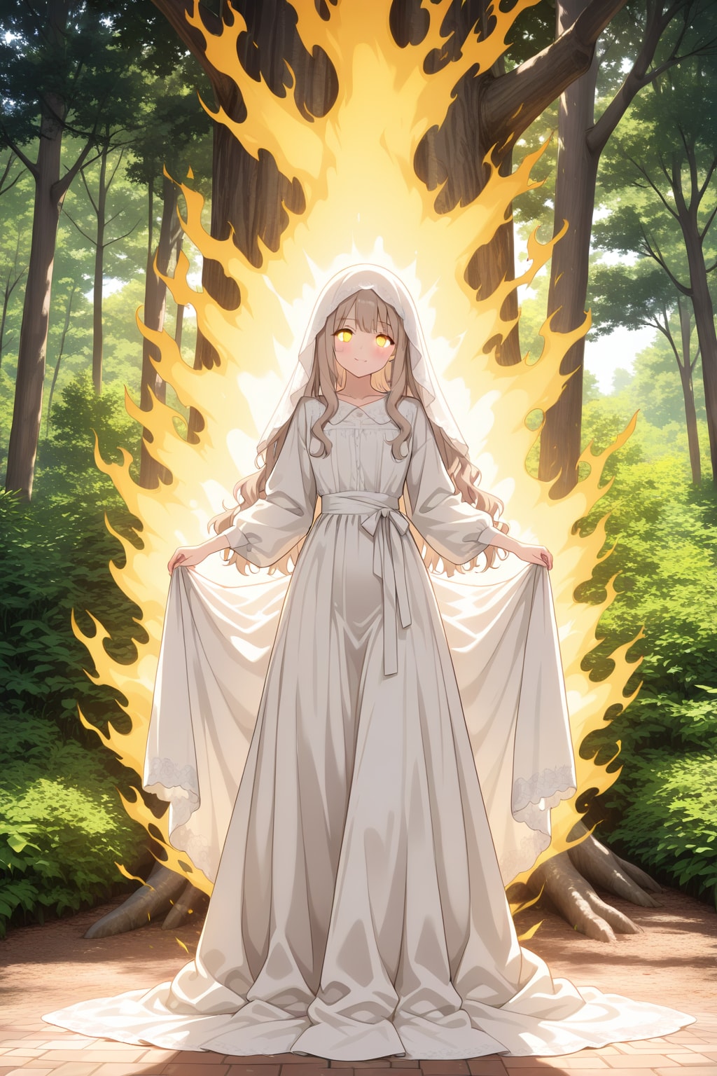 オーラを会得した聖女