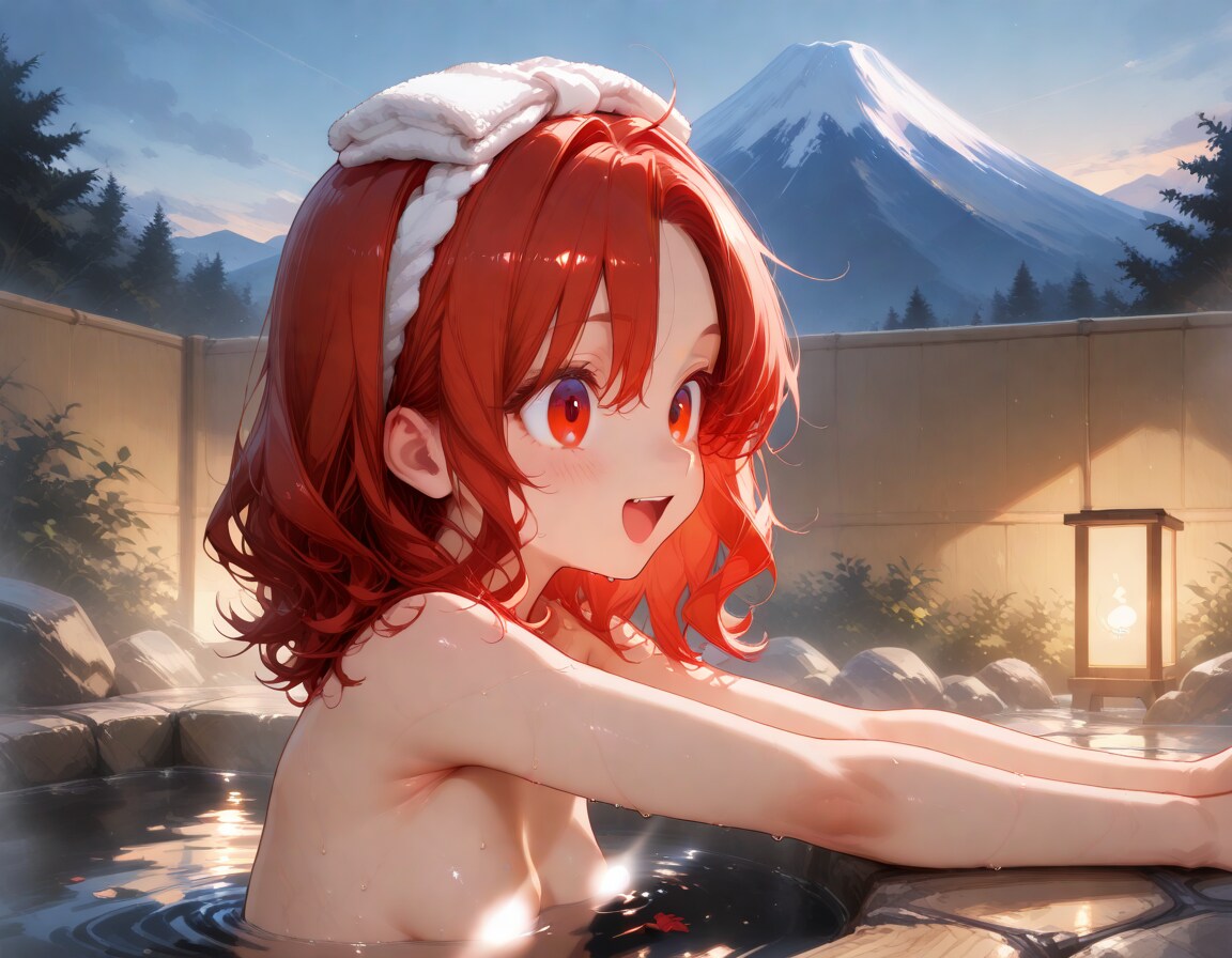 謎の光✨