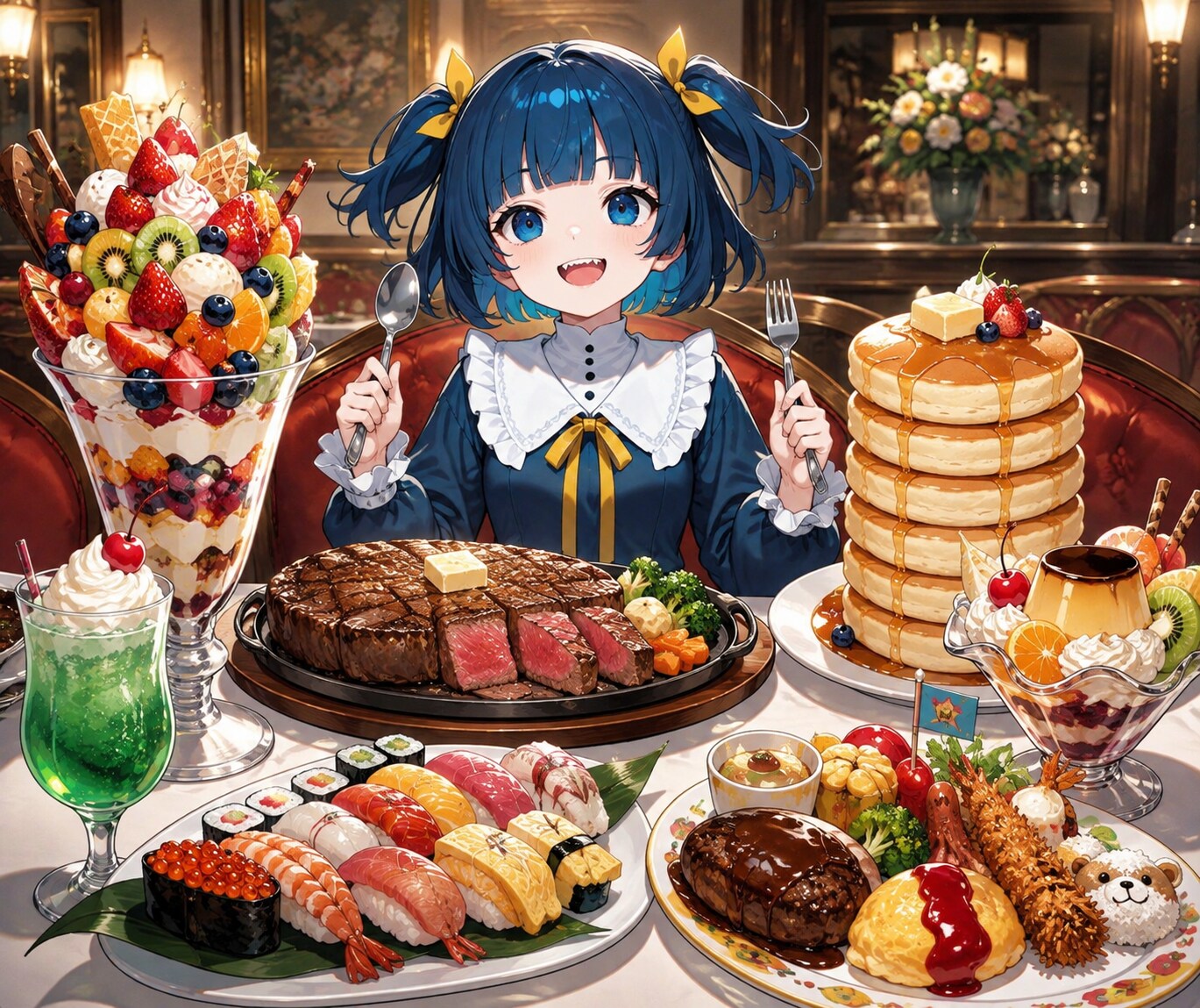 やよいちゃんの今昔 | の人気AIイラスト・グラビア