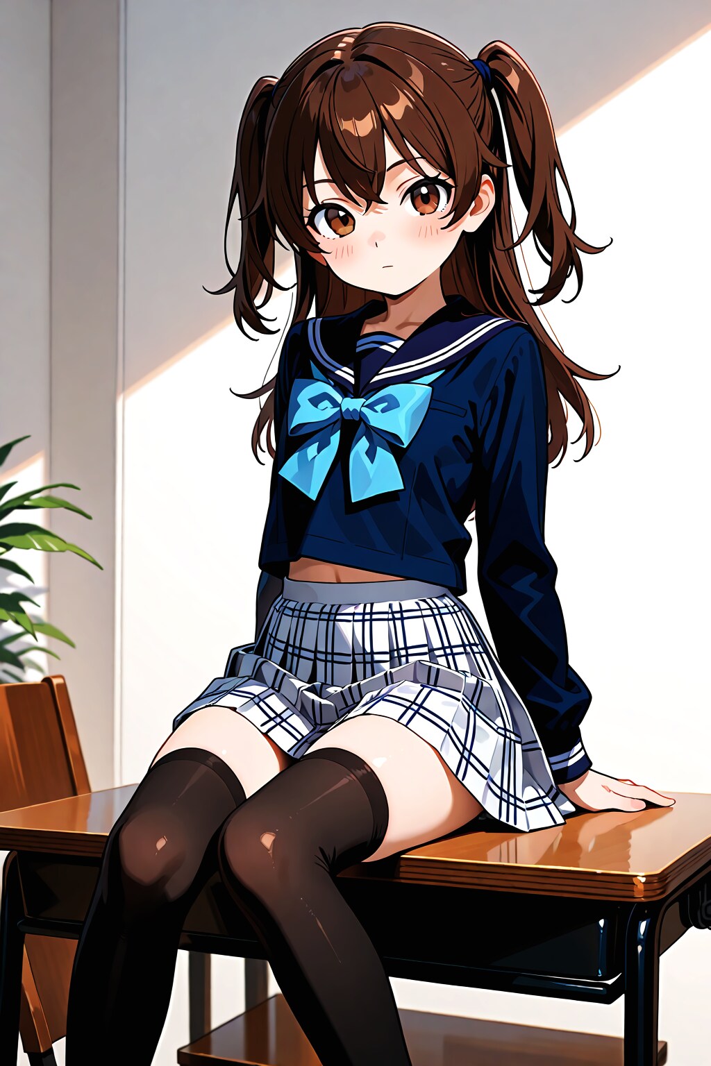 机上の独占者