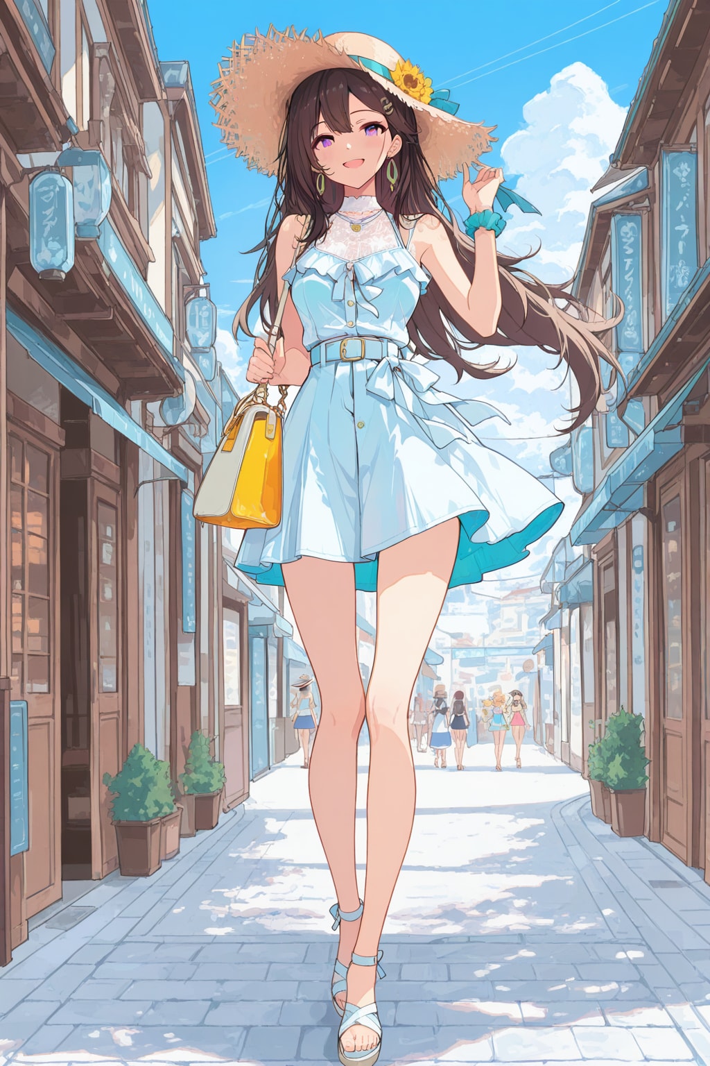 夏おしゃれコーデ