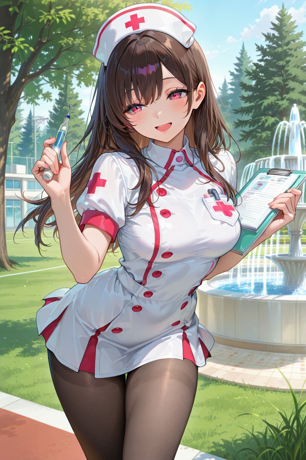 チア風ナース…？ | の人気AIイラスト・グラビア