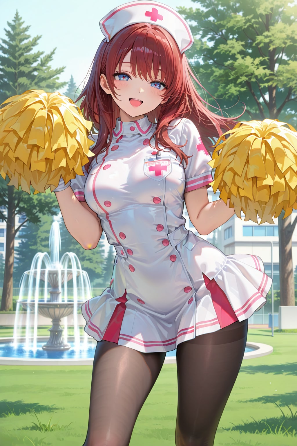 チア風ナース…？