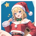 サンタとバニーガール 2枚目
