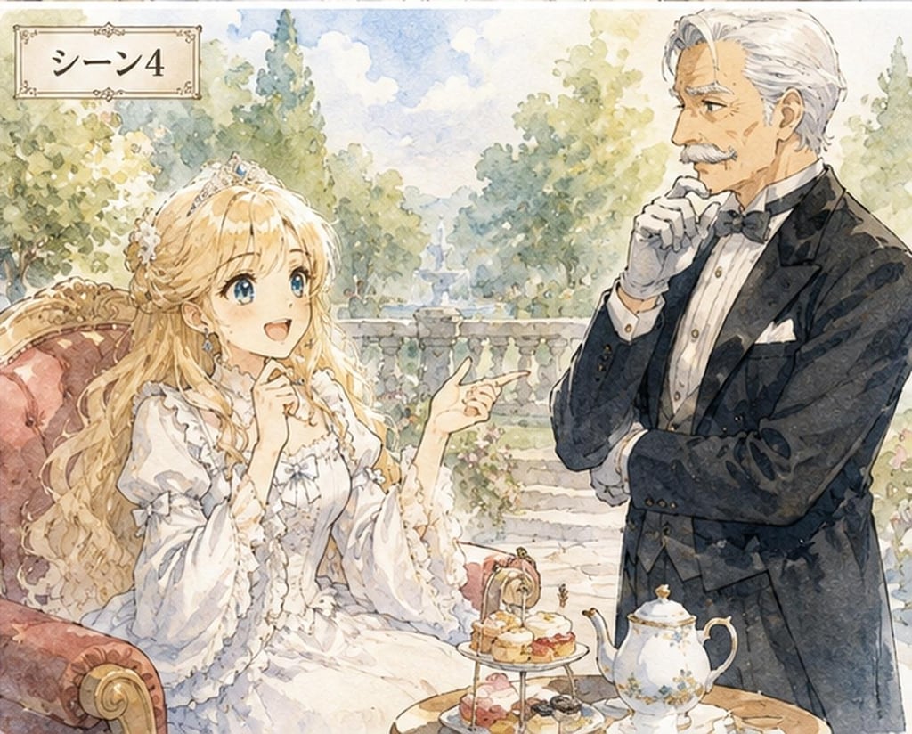 お姫様探偵「#1 消えた子猫の行方は？」