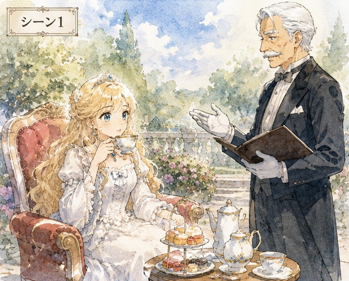 お姫様探偵「#1 消えた子猫の行方は？」