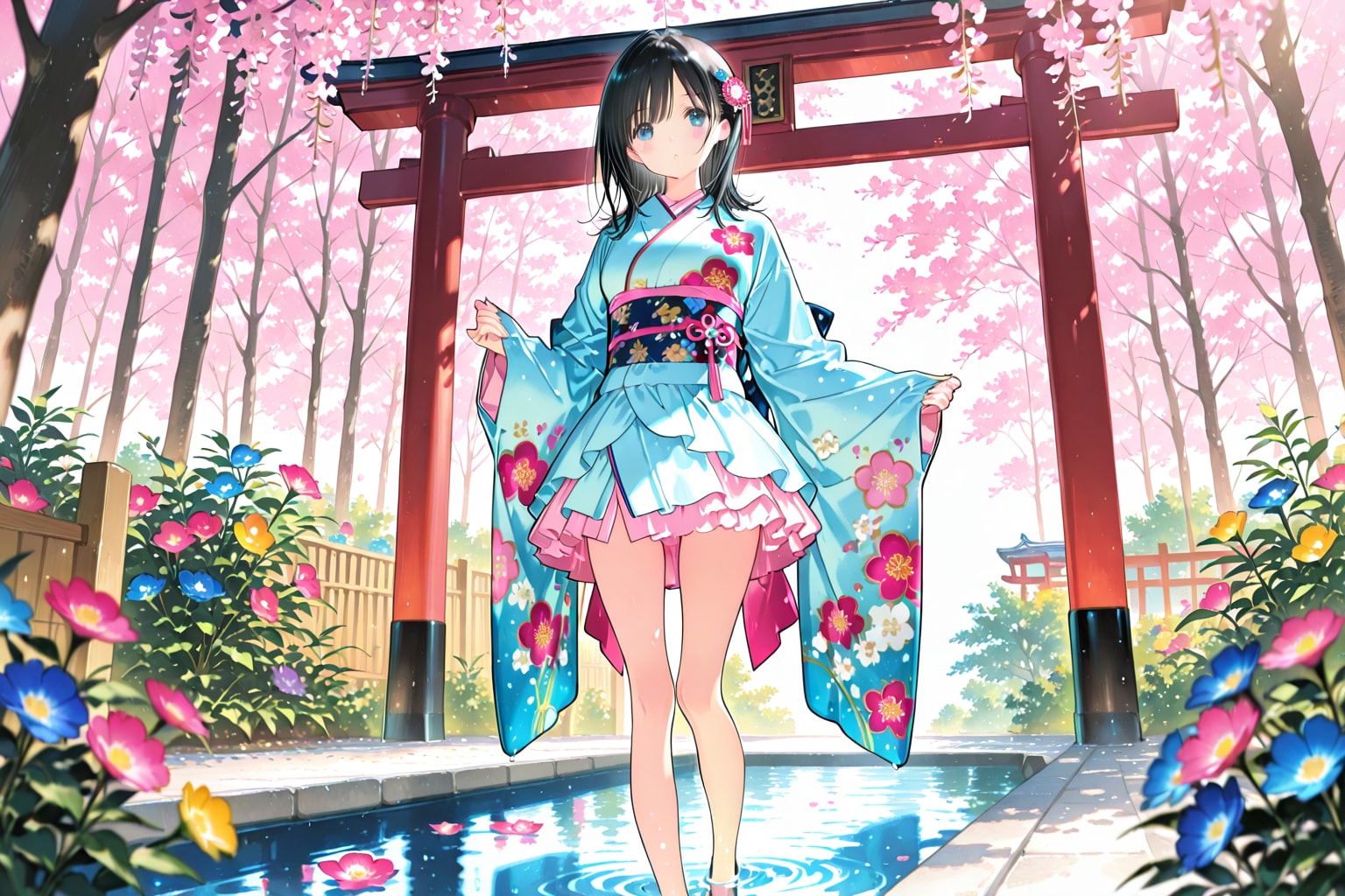 晴れ着(PHOENIX)(58) | の人気AIイラスト・グラビア