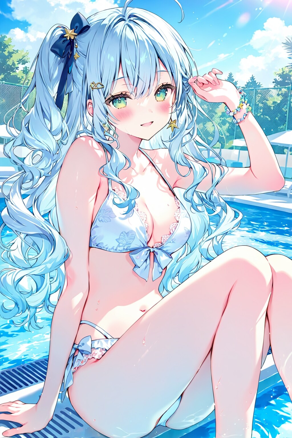 涼を求めて