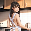 いろんなモデルで裸エプロン5 6枚目
