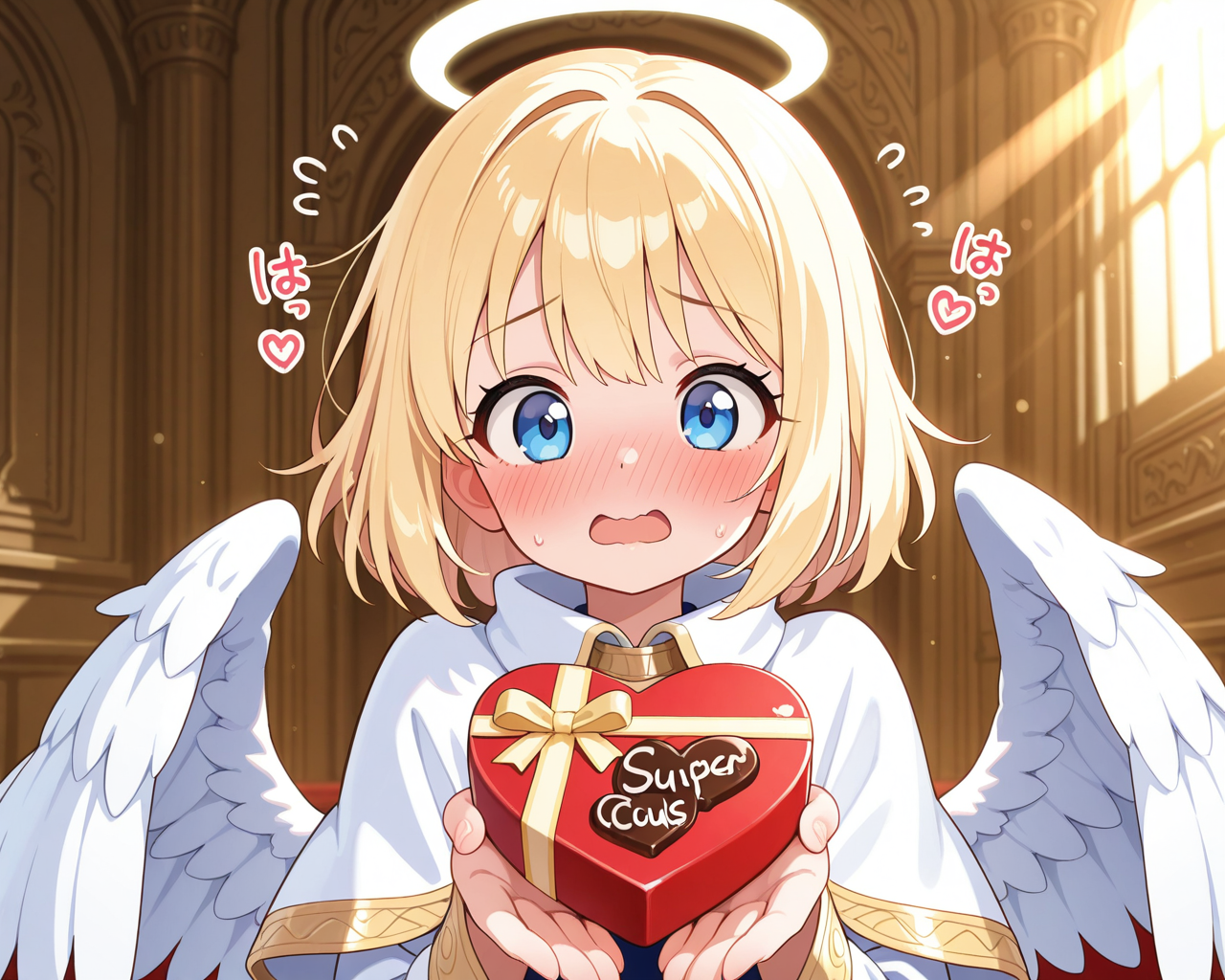 天使ちゃんのバレンタイン♡ | の人気AIイラスト・グラビア